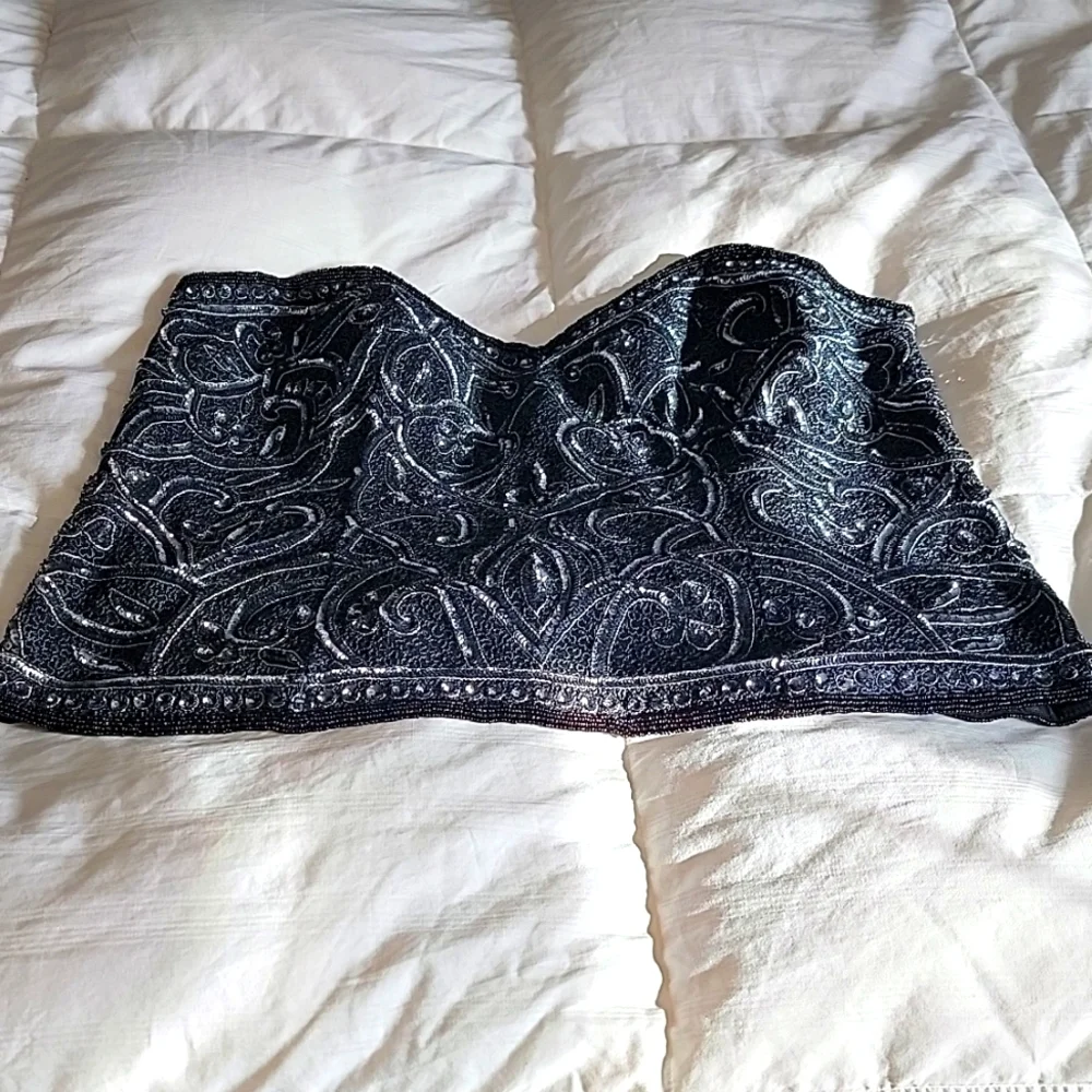 Sequined Bustier - Picture 1 of 7